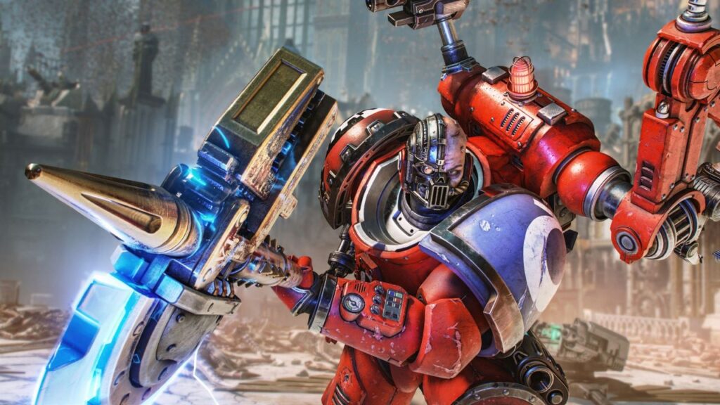 Space Marine 2 adds a new free class, the Techmarine—an engineer with the unbeatable combo of an automated sentry turret and a gigantic axe