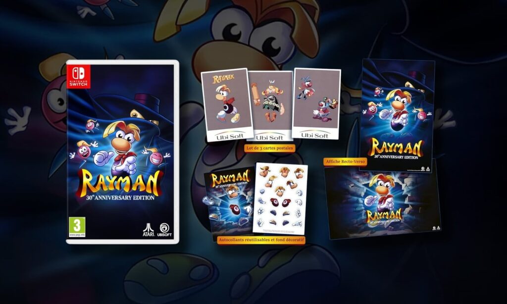Rayman: 30th Anniversary Edition is getting a physical edition on June 26