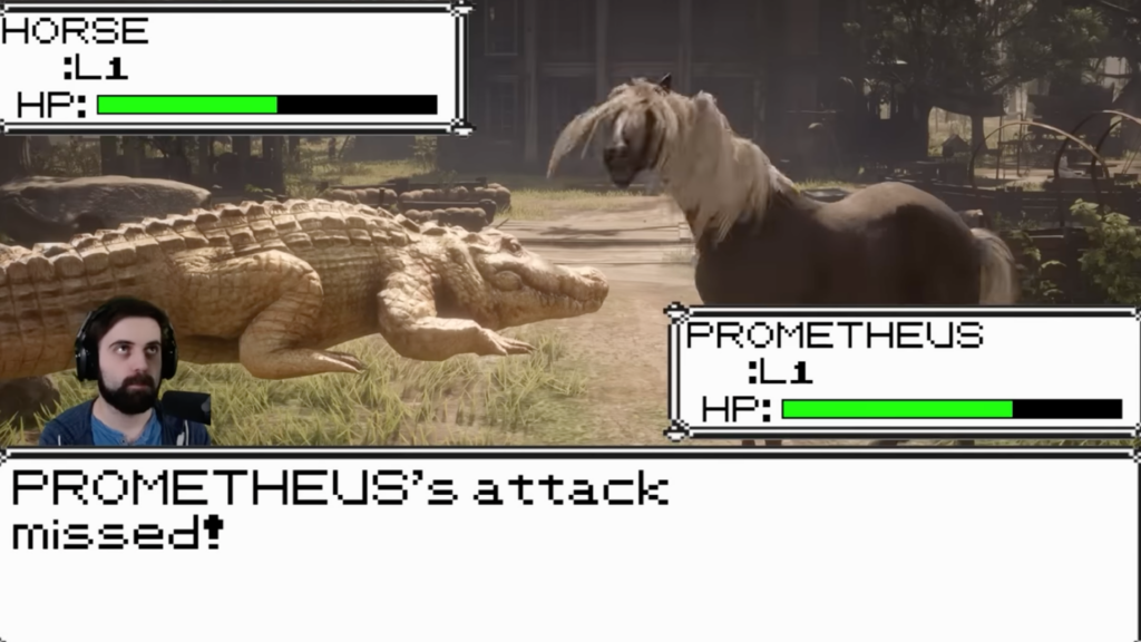 Red Dead Redemption 2 modder shows off hilarious Pokemon battle mod