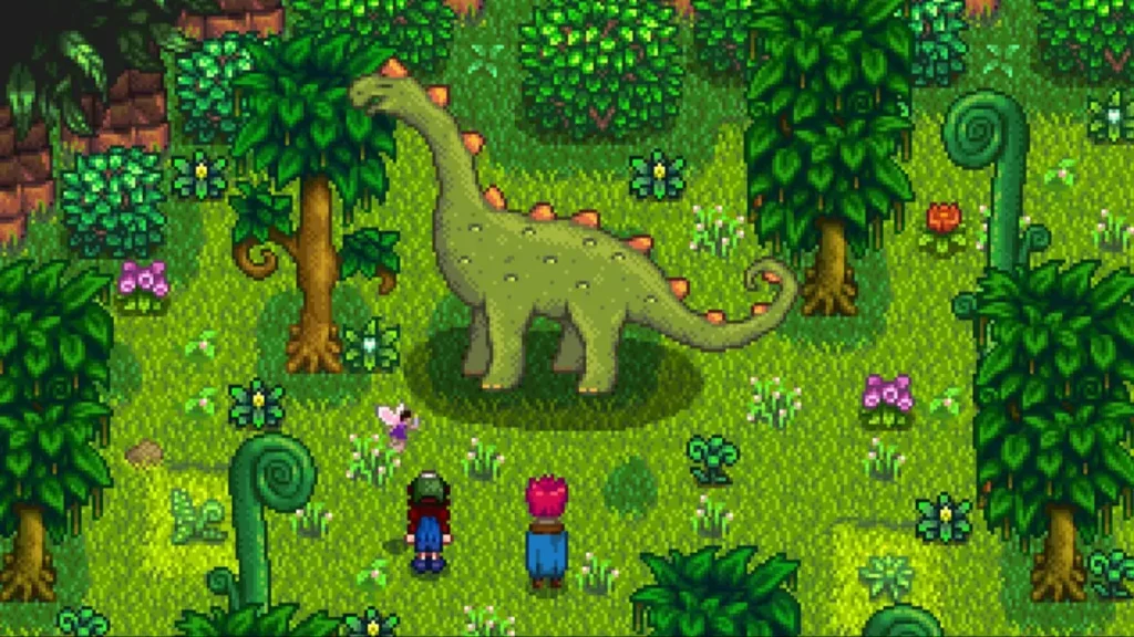 Stardew Valley Dinosaur Free Expansion Turns Game Into Jurassic Park