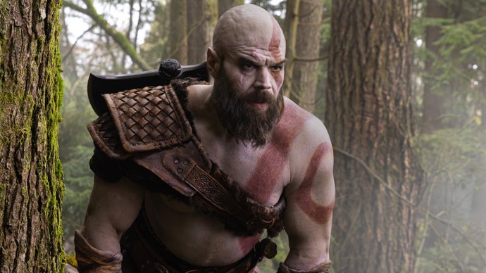 Amazon shares first look at Ryan Hurst as Kratos in the God of War TV series