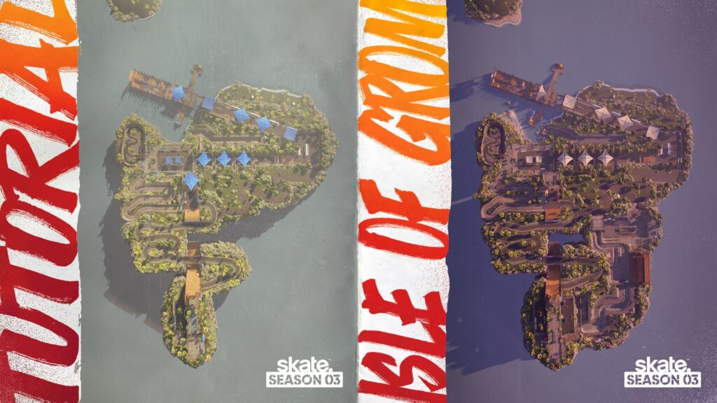 Skate Season 3 Brings Expansion to Isle of Grom, Available to Premium Pass Holders on March 10