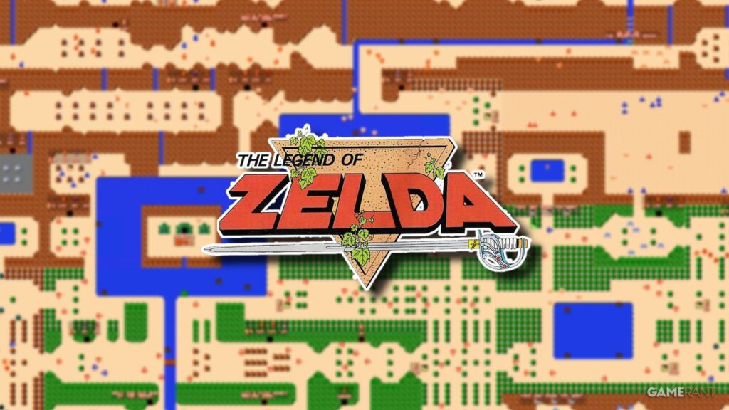LEGO Fan Recreates the Map from Original NES Legend of Zelda to Celebrate the Franchise’s 40th Anniversary