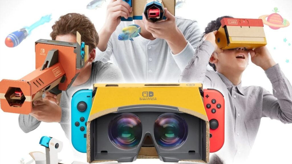 The Nintendo Labo VR Kit can be used to play Virtual Boy titles