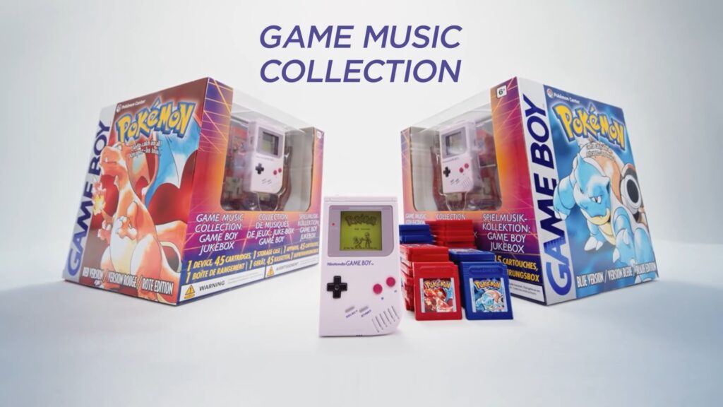 The Pokémon Game Music Collection jukebox has been announced