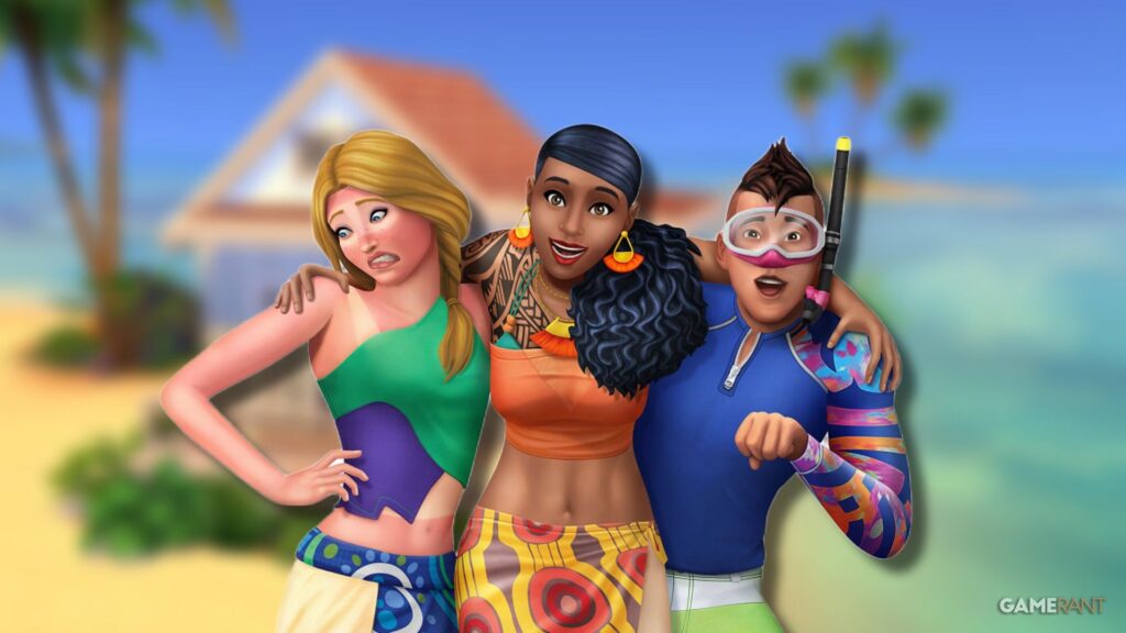 Sims 4 Player Builds Adorable Open Beach Tiny Home That Looks Ridiculously Cozy