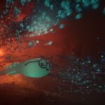 This is Become, an indie game in which the player takes on the role of… a spermatozoid