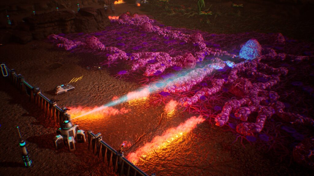 This is Calyx, a new management and strategy game on PC