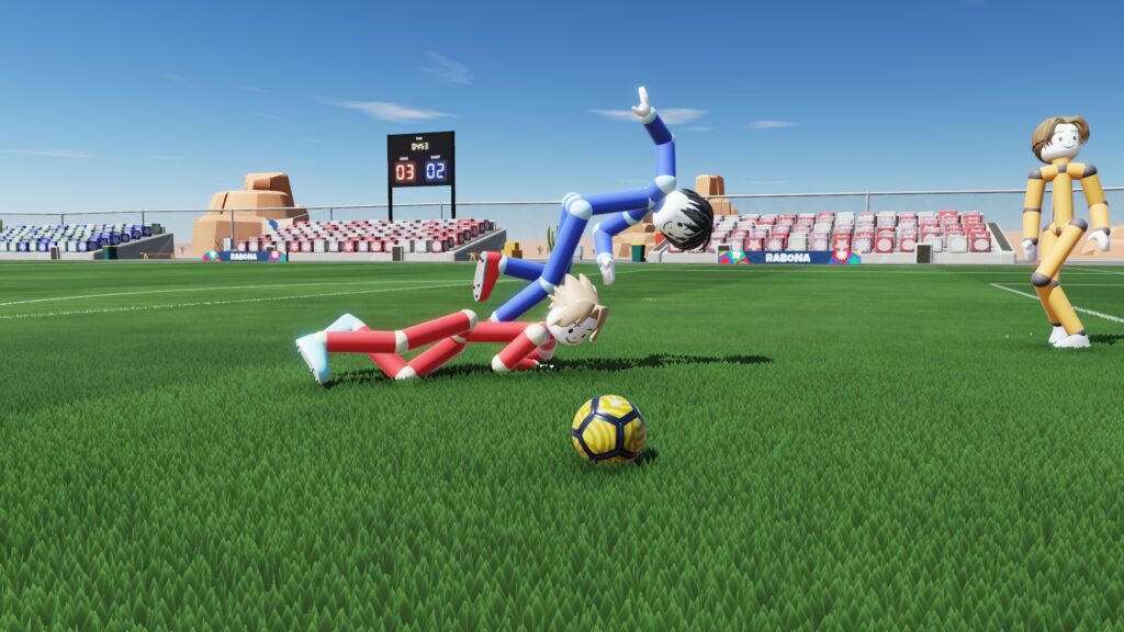 This is Rabona, a physics-based football game coming out this year
