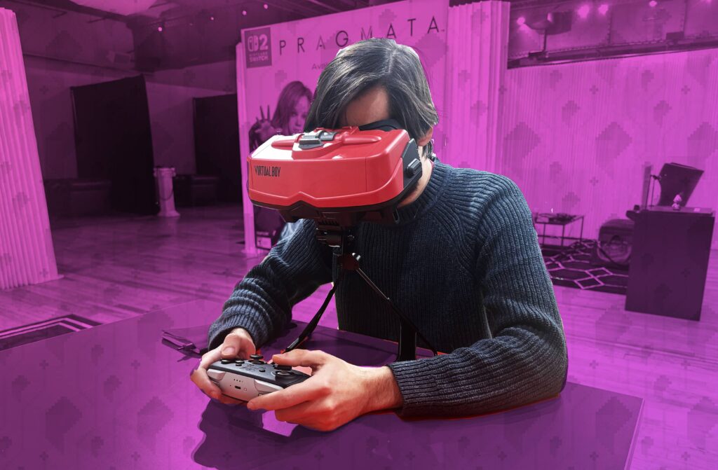 Switch 2’s Virtual Boy is a faithfully awkward reproduction