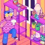 Nothing beats putting all my little stuff on my many little shelves in a super cozy shop sim like Thrifty Business