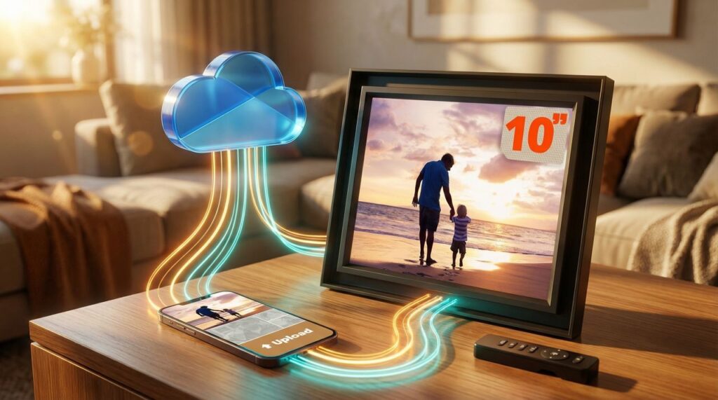 Ditch Apple’s walled garden — this subscription-free digital frame is $20 off and works with OneDrive, Dropbox, and offline