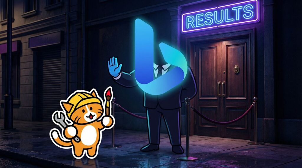 “We recommend using search engines other than Bing” — 1.5 million Neocities sites are blocked by Microsoft’s search engine, and AI support bots aren’t helping