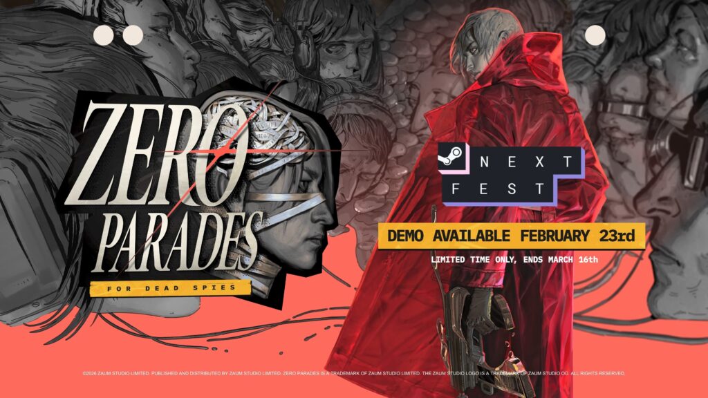 ZERO PARADES: For Dead Spies is getting a PC demo on February 23