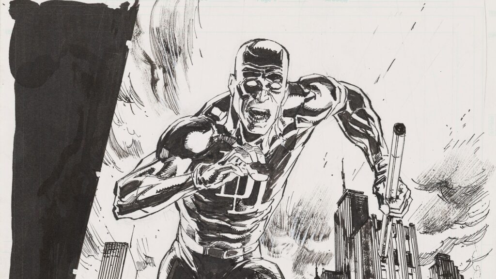 Klaus Janson’s stunning Daredevil art is about to hang in an art gallery for good reason