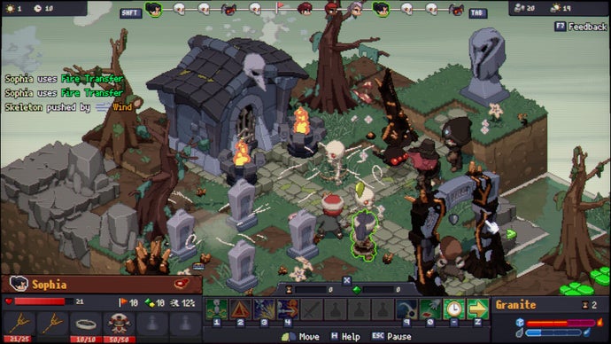 New tactics RPG Never’s End blends Final Fantasy with the turbulent spell combos of Divinity: Original Sin