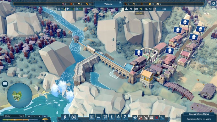 Island city-builder Nova Roma releases today, and I’d have drowned all my Romans already if it weren’t for those pesky gods