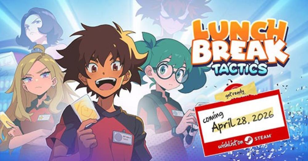 The wacky asynchronous card battler, Lunchbreak Tactics, is coming to Steam on April 28th