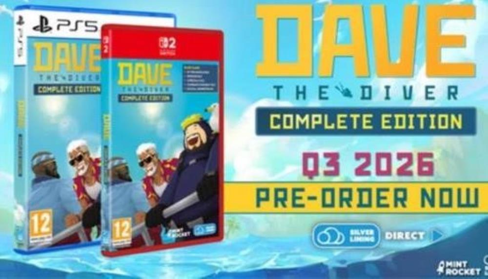 Dave the Diver is coming physically to consoles in Q3 2026