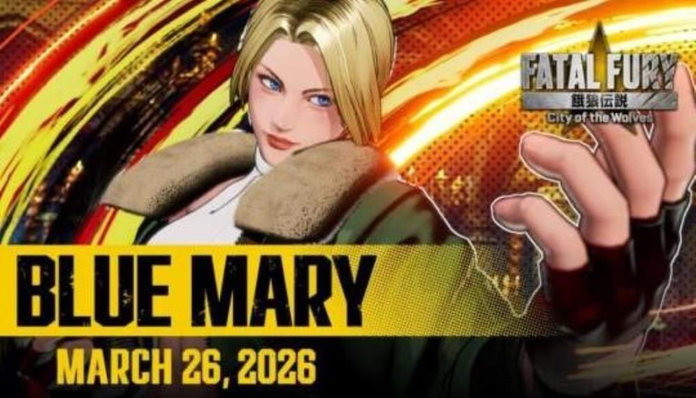 Master Blue Marys Commando Sambo, Available Now in Fatal Fury: City of the Wolves