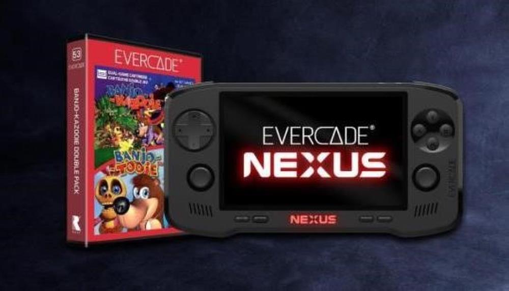 Blaze announces Evercade Nexus handheld, including enhanced versions of Banjo-Kazooie & Banjo-Tooie