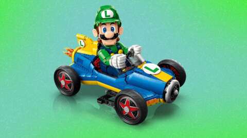 Lego Reveals Luigi And Mach 8 Kart Set For Mario Day