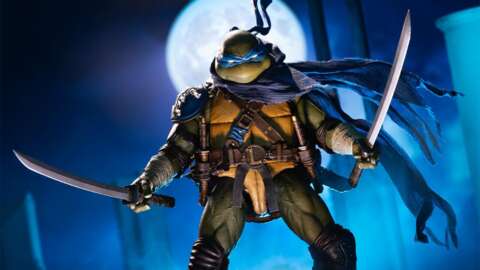 Exclusive: Mondo’s New TMNT Leonardo Figure Steps Out Of The Shadows