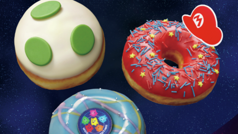 These Super Mario Galaxy Movie-Themed Donuts Look Absolutely Delicious