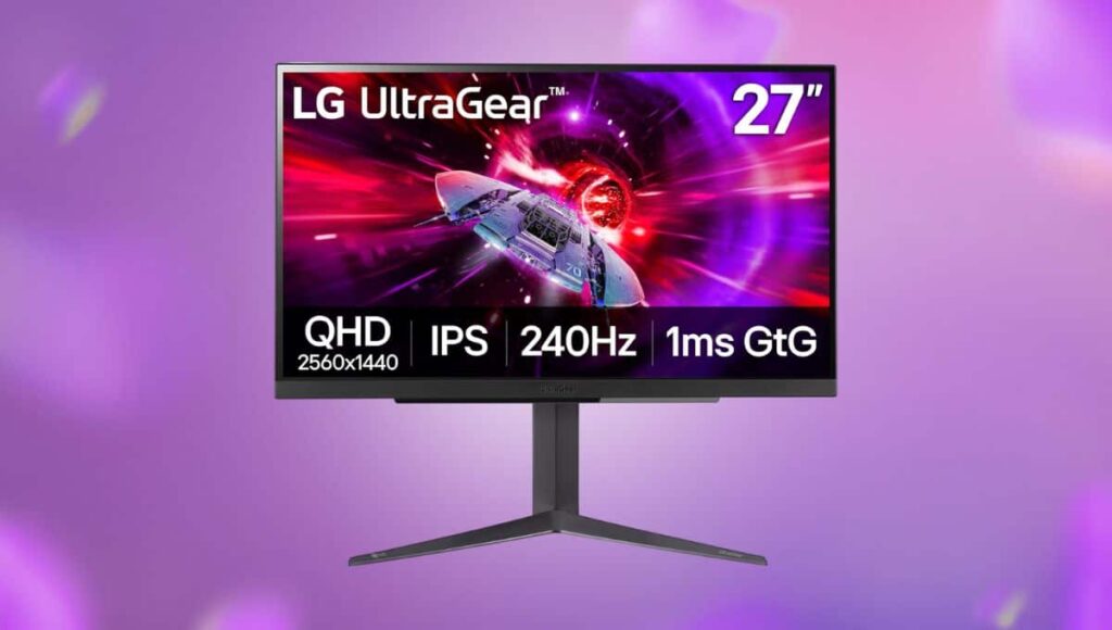 At 41% off, this LG 240Hz gaming monitor is way cheaper than I expected