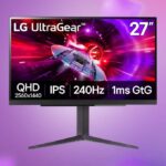At 41% off, this LG 240Hz gaming monitor is way cheaper than I expected