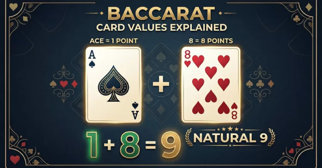 Baccarat Card Values Explained