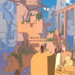 CALX is a new sci-fi action adventure game with a gorgeous art style