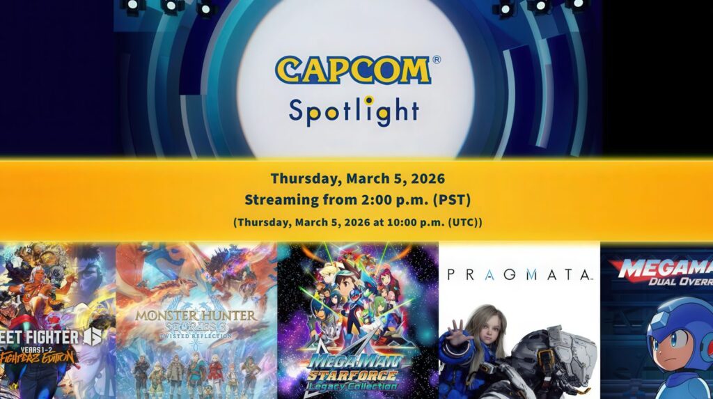 CAPCOM Spotlight Delivers an Earlier Launch Date for PRAGMATA and New Trailers for the Other Games