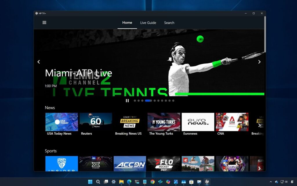 The HP TV app just showed up on Windows 11, and people are wondering what it even does — here’s why it exists and whether you should use it
