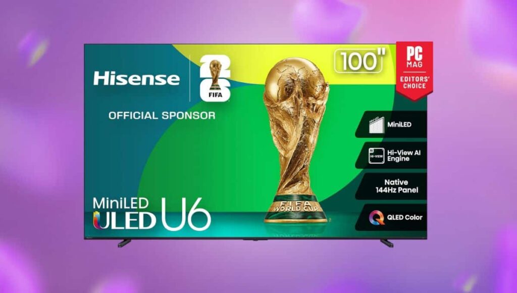 Cinema-sized 100-inch mini-LED TV now $200 less in new Amazon deal