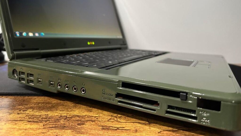 A laptop with more ports than you’d ever need AND two disc drives? — This viral gaming rig from 20 years ago channels peak Alienware energy