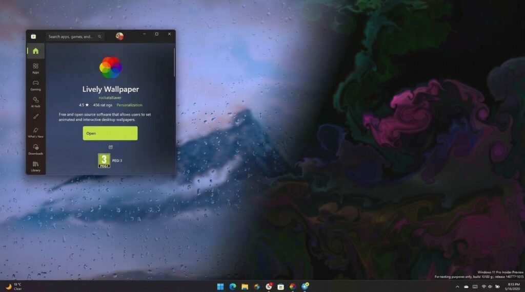 I finally tried Lively Wallpaper to animate my desktop — it’s a dream for customization