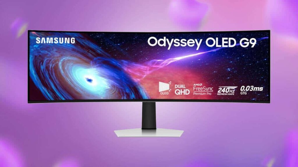 Epic 49-inch Odyssey G93SC Gaming monitor floats to lower price