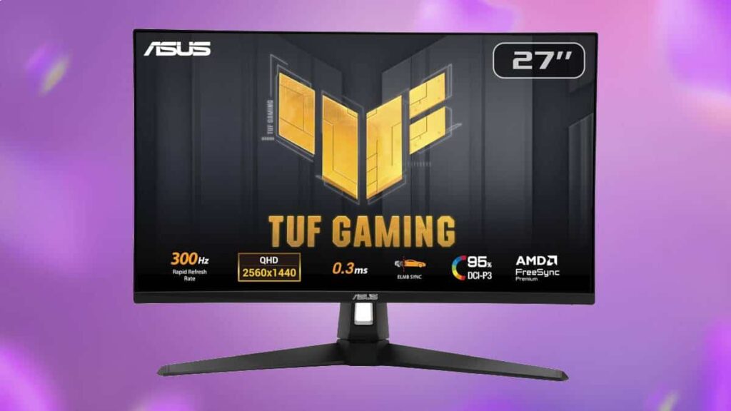 Excellent 300Hz Asus gaming monitor finds lowest price in months