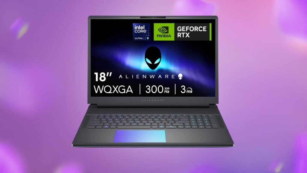 Get this powerful RTX 5080 Alienware gaming laptop for £350 less on Amazon