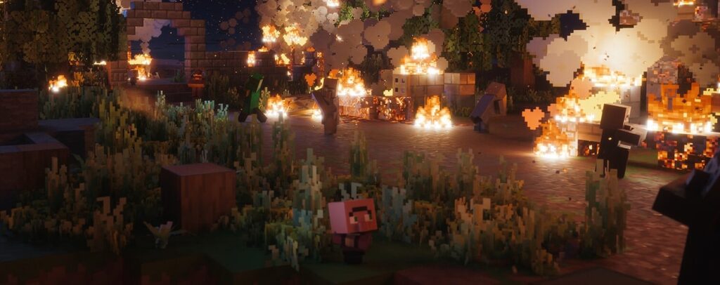 Minecraft Dungeons II brings more action RPG battling later this year