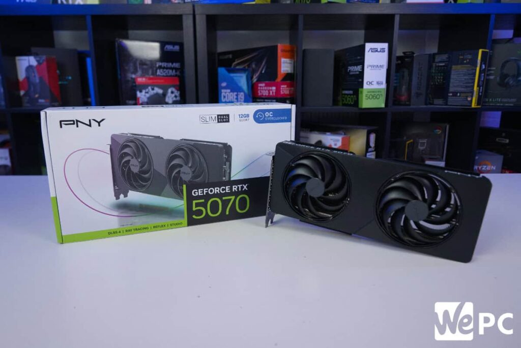 PNY RTX 5070 Slim OC review: compact without compromise