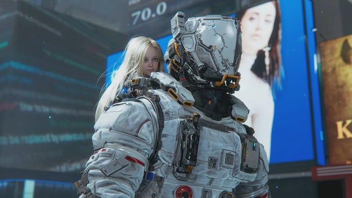 Pragmata’s New York-like cityscape was intentionally designed to feel “AI-generated” and “distorted”