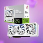 Quad-fan RTX 5090 GPU in striking white design just got a decent price cut