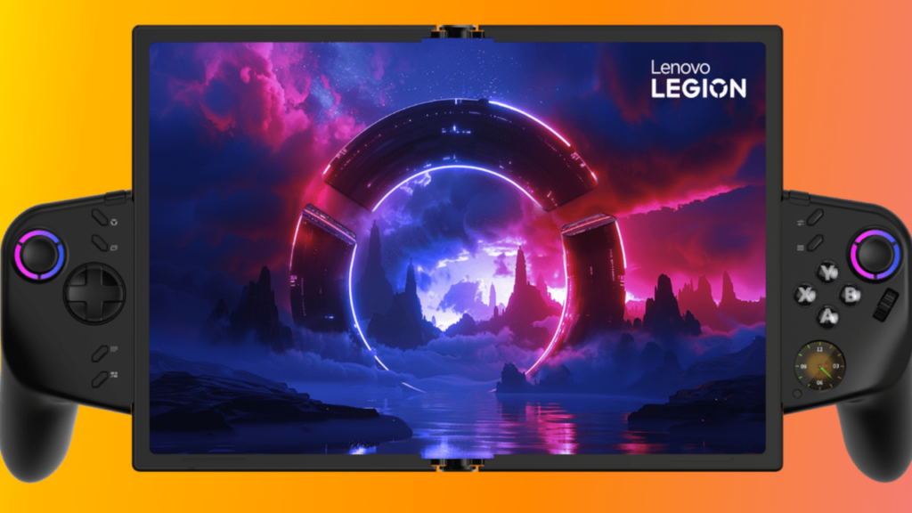 Lenovo is going long with a foldable 12-inch handheld gaming PC concept