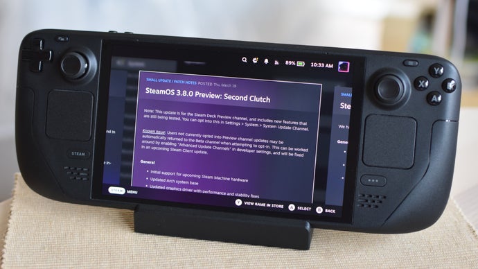 SteamOS update preview brings “initial support” for the Steam Machine, plus new power and Bluetooth tricks for Steam Decks