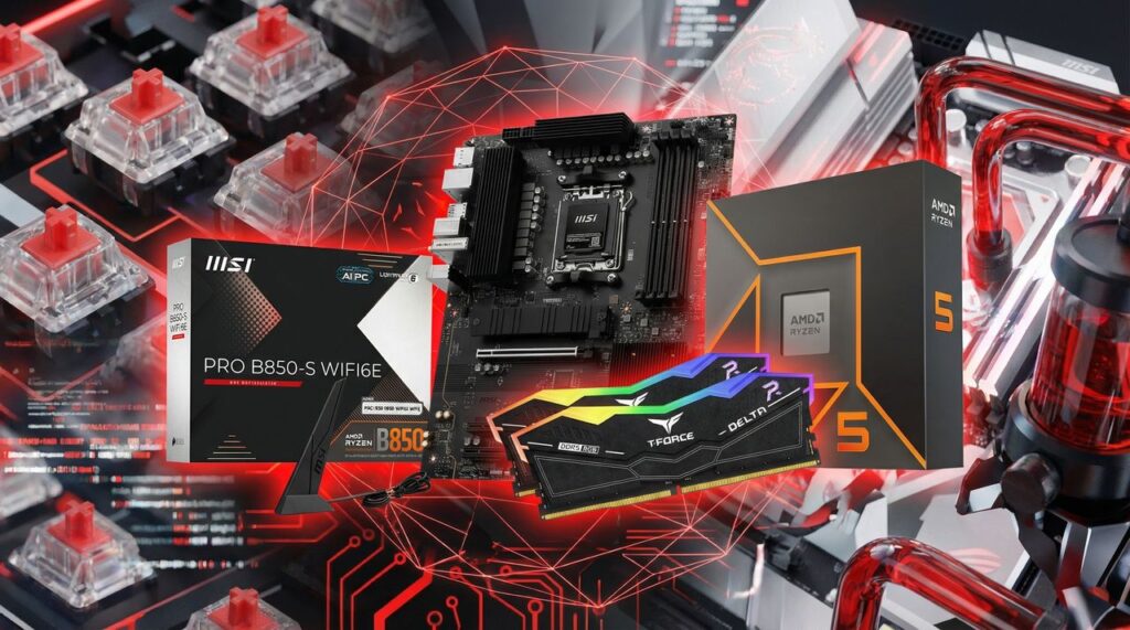 The best way to buy RAM is with bundles like this — Get a Ryzen 5 CPU, 16GB DDR5 RAM, motherboard, and AIO liquid cooler for one low price for a limited time