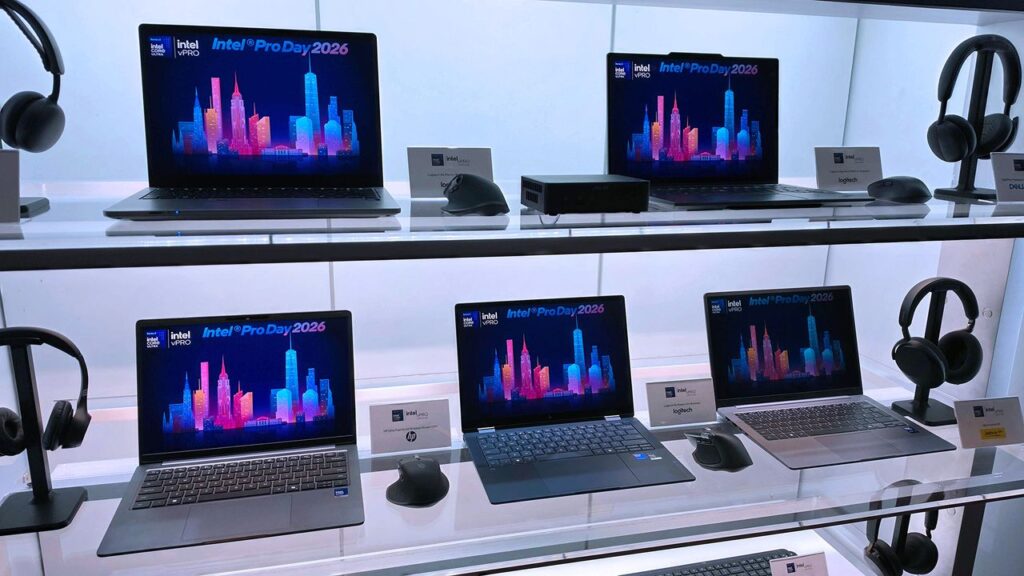 Intel’s vPro platform expands to Core Ultra Series 3 processors to keep your next work laptop safe — with local AI and efficiency