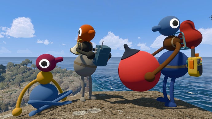 I was the untitled goose in Big Walk, the balmy new open world co-op puzzler from House House