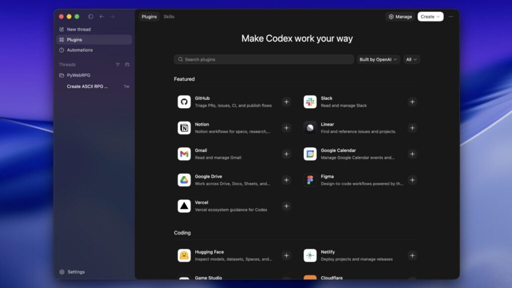 With new plugins feature, OpenAI officially takes Codex beyond coding